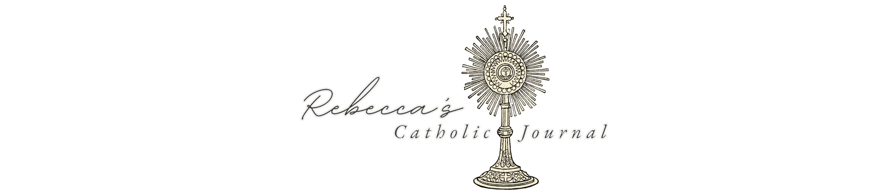 Rebecca's Catholic Journal